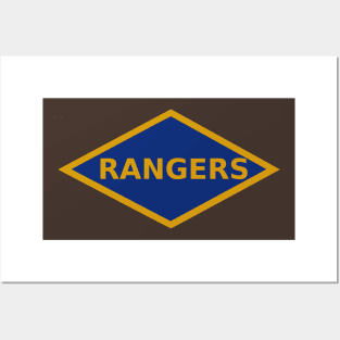 WW2 Ranger Patch Posters and Art